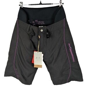 Level Six Women's 4 Black Pro Goddess Neoprene Lined Paddling Shorts NWT